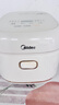美的（Midea）小碧玉电饭煲2-3人3升0氟陶瓷白玉内胆家用电煮锅煲汤煮粥智能预约多功能一锅多用微压电饭锅RE360 实拍图