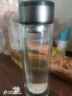 【京东物流配送】高硼硅双层玻璃杯大容量泡茶杯水杯子茶水分离杯 【双层加厚】茶杯350ml1只 实拍图