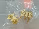 余你有约金属高档徽章定制胸针勋章胸徽胸牌定做校徽班徽制作企业logo员工周年纪念章订制 各种高档徽章联系客服（不限尺寸形状） 实拍图