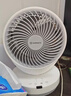 艾美特（AIRMATE）空气循环扇 家用桌面台式风扇节能电落地扇大风力宿舍卧室遥控摇头小风扇小型安静轻音电扇 R27 实拍图