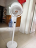 美的（Midea）【净化驱蚊】空气循环扇 直流变频电风扇 大风力落地扇 家用桌面3D摇头 卧室轻音一级能效GDJ24DXS 实拍图