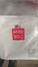 名创优品（MINISO）短袖t恤男士夏季潮牌半袖2026新款正肩纯棉休闲上衣服 黑 2XL 实拍图