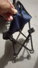 椅子板凳小椅子户外钓椅马扎钓鱼便捷多功能超轻四角凳子马扎 枫叶蓝色【ABC增加承重】 实拍图