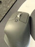 罗技（Logitech）大师系列 MX Master 3S 菁英版 无线蓝牙鼠标  办公静音鼠标 人体工学 石墨黑 无线接收器需另购买 实拍图