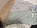 猫人睡衣男夏季冰丝短袖短裤男士新款休闲大码可外穿薄款家居服套装 【凉感冰丝】颜色八 XL 【建议120-140斤】 实拍图