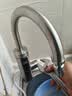 奥克斯（AUX）电热水龙头热水器加热水龙头快速热水变频恒温厨房下进水 【变频恒温】不锈钢+漏保插头+万向喷头 实拍图