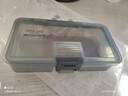 德力西电气（DELIXI ELECTRIC）零件盒收纳盒工具盒螺丝配件物料元件样品塑料分类分隔配件盒  无隔层透明零件收纳盒 实拍图
