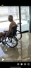 鱼跃 (yuwell)手动轮椅车H062折叠老人轻便免充气铝合金旅行手推代步 实拍图