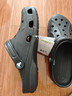 卡骆驰（CROCS）贝雅洞洞鞋男鞋女鞋轻便耐磨一脚蹬拖鞋休闲鞋百搭花园鞋|10126 黑色-001 43 (270mm) 实拍图
