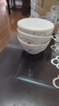陶瓷碗家用喜庆乔迁新居碗碟餐具套装岁月静好饭碗 岁月静好3碗 实拍图