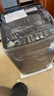 奥克斯（AUX）波轮洗衣机全自动 大容量洗衣机家用宿舍租房神器 【国补】 金色18KG洗脱容量/智能风干【蓝光抑菌】 波轮 实拍图