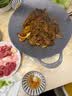 北鼎（Buydeem）烤肉盘牛排煎蛋神器铁板烧卡式炉炭火户外32cm不粘烤肉锅星空黑 实拍图