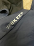 Keep泳衣女士专业连体平角游泳衣竞速保守大码温泉泳装047 灰蓝 XXL  实拍图