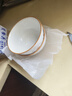 陶瓷碗家用喜庆乔迁新居碗碟餐具套装岁月静好饭碗 岁月静好3碗 实拍图