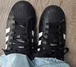 阿迪达斯（adidas）adidas三叶草贝壳头SUPERSTARII男女休闲鞋 JI0079 37码 实拍图