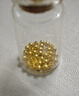 洲足金999金珠黄金小金珠金豆古法金珠DIY配件散珠隔珠路路通转运珠 3mm金珠  合单满 0.16g 包邮 多颗混发约0.03g 实拍图