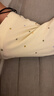 爱宝适月子服纯棉纱布春夏孕妇装产妇喂奶衣哺乳睡衣家居服M码 柠檬M347 实拍图
