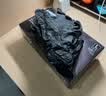 爱马斯（AMMEX）一次性手套丁腈手套100只中号加厚耐用防水防护厨房黑色丁晴手套 实拍图