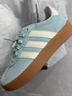 adidas「T头鞋」BARREDA板鞋德训鞋男女阿迪达斯轻运动   薄荷绿/汉玉白/树脂黄   37 实拍图