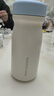 炊大皇316L不锈钢保温杯便携口袋杯子保冷小巧超轻外出350ml（奶蓝色） 实拍图