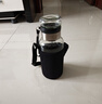 【送杯套】大容量加厚玻璃杯子便携杯茶水分离带杯套泡茶水杯 透明 1000ml吨吨桶 1只装 实拍图