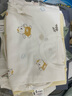 童泰新生儿半背衣婴儿衣服纯棉四季0-3月宝宝上衣满月服2件装 黄色 59 实拍图