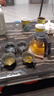 【京东物流】茶壶套装整套茶具大容量玻璃茶杯带滤网耐高温泡茶具 1000ML一壶+四杯套装【无茶盘】 实拍图