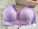 Spring Maternity喜临哺乳文胸孕妇哺乳内衣产后喂奶防下垂时尚聚拢不勒胸无痕抑菌 活力橙哺乳文胸（不含内裤） XL-XXL 实拍图