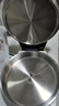 美的（Midea）电饼铛 小钢炮0涂层316L不锈钢电饼档 家庭用40mm超深双面加热 煎饼锅烤肉锅烙饼锅早餐机电煎锅s1 实拍图