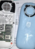 飞利浦（PHILIPS）Z9学生专用手机4G全网通超长待机精准定位视频通话小学初中无游戏非智能儿童电话手表插卡按键蓝色 实拍图
