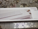 雷柏（Rapoo）E9300G升级款 99键无线/蓝牙多模键盘 刀锋超薄紧凑便携无线键盘 电脑笔记本商务办公键盘 白色 实拍图