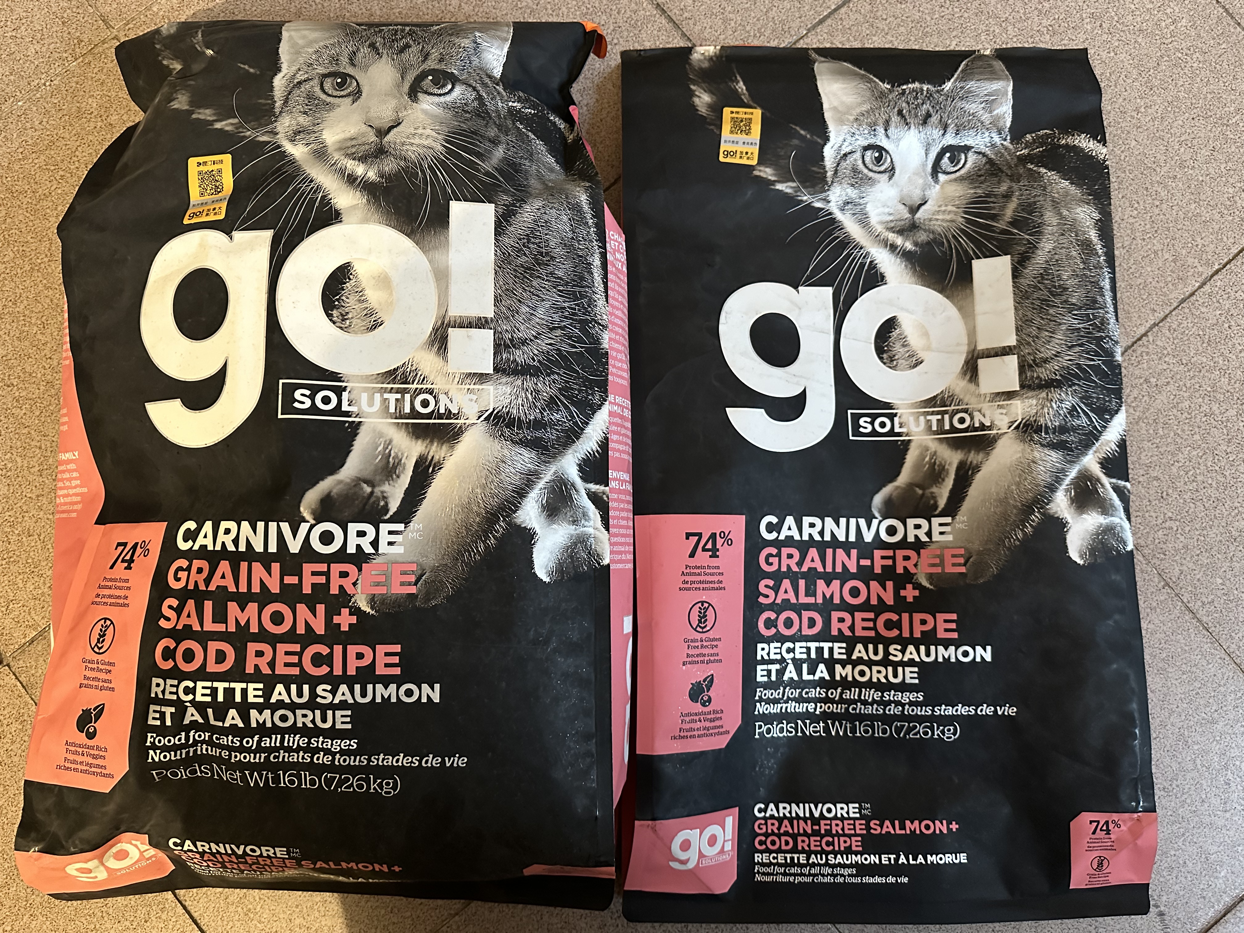 GO！SOLUTIONS无谷三鳕全猫粮16磅/7.26kg多肉成猫幼猫通用原装进口 实拍图