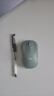 罗技（Logitech）M221 轻音鼠标 无线鼠标 办公鼠标 对称鼠标 带无线微型接收器 薄荷绿 实拍图