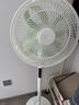 美的（Midea）【幸运草安睡1S】一级能效直流变频声控电风扇家用遥控卧室静音落地扇台式桌面抗菌大风力转页扇 实拍图