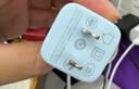 倍思小冰充20W氮化镓苹果充电器套装适用苹果8-14含Lightning口20W数据线1.5米线iPhone快充PD插头 蓝 实拍图