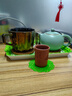 祥业汝窑泡茶壶西施壶功夫茶具开片可养侧把壶大号茶杯汝瓷陶瓷家用 大号西施壶 300ml 实拍图