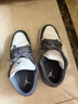 Jordan男休闲鞋乔丹 新款影子灰AJ1 JORDAN 1运动鞋553558-044灰白41 实拍图