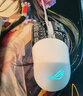 ROG月刃无线AimPoint 36k传感器 无线三模游戏鼠标 PBT按键 RGB 可换微动 75g轻量化鼠标 月曜白 实拍图