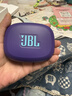 JBL Endurance Peak4无线蓝牙耳机 主动降噪 挂耳式防水耳塞运动跑步专用超长续航狂甩不掉 波斯紫 官方标配 实拍图