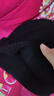 玖慕（JIUMU）纯羊毛帽子女秋冬加厚保暖防寒冷帽大头围显脸小堆堆帽针织毛线帽 实拍图