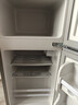 奥克斯小冰箱家用小型迷你冷藏冷冻两用出租房宿舍用节能省电寝室办公室电冰箱 【净化去味】156银色【高效保鲜 铜管速冷】42L 实拍图