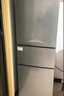 容声215升三开门电冰箱家用小型三温区保鲜冷藏冷冻节能出租房宿舍小户型迷你冰箱 BCD-215E10RNLAD凯撒银 实拍图