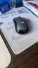 罗技（Logitech）M185鼠标 无线鼠标 办公鼠标 对称鼠标 黑色灰边 带无线2.4G接收器 实拍图