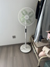 美的（Midea）【幸运草安睡1S】一级能效直流变频声控电风扇家用遥控卧室静音落地扇台式桌面抗菌大风力转页扇 实拍图