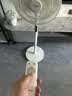 美的（Midea）【幸运草安睡1S】一级能效直流变频声控电风扇家用遥控卧室静音落地扇台式桌面抗菌大风力转页扇 实拍图