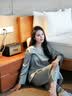 丝界真丝睡衣女100%桑蚕丝简约纯色舒适情侣休闲家居服丝绸套装礼物 实拍图