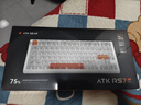 ATKRS7Air磁轴键盘 75配列RT客制化电竞游戏机械键盘有线全键热插拔办公81键 RS7 Air白橙明刃轴 实拍图