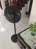 美的（Midea）【超级单品】七叶轻音立式电风扇家用柔风落地扇台式桌面小型风扇大风量节能摇头宿舍电扇 SAF30AB 实拍图
