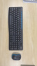 罗技（Logitech）MK275 键鼠套装 无线键鼠套装 办公键鼠套装 全尺寸 商务键鼠套装 带无线2.4G接收器 黑蓝色 实拍图
