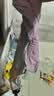 迷你巴拉【小软皮】巴拉婴儿三防连体衣拼色插肩袖连帽宝宝爬服春季新款 实拍图